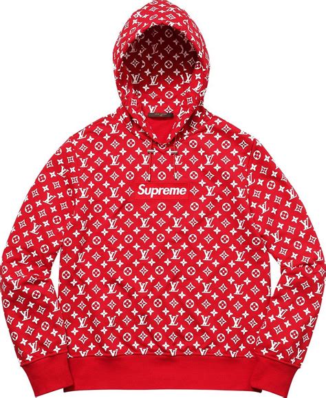 louis vuitton supreme hoodie price.